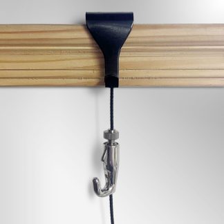 Black Moulding with Self-Locking Hook Kit 30KG